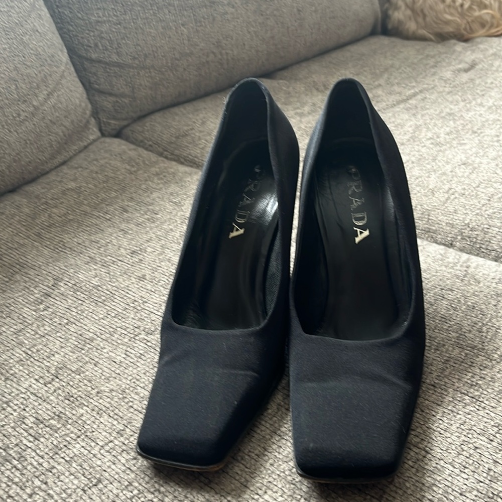 PRADA HEELS, excellent condition 37.5